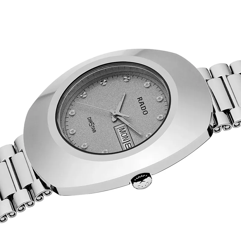 Rado DiaStar Swiss Quartz Silver Dial Men's Watch- R12391103